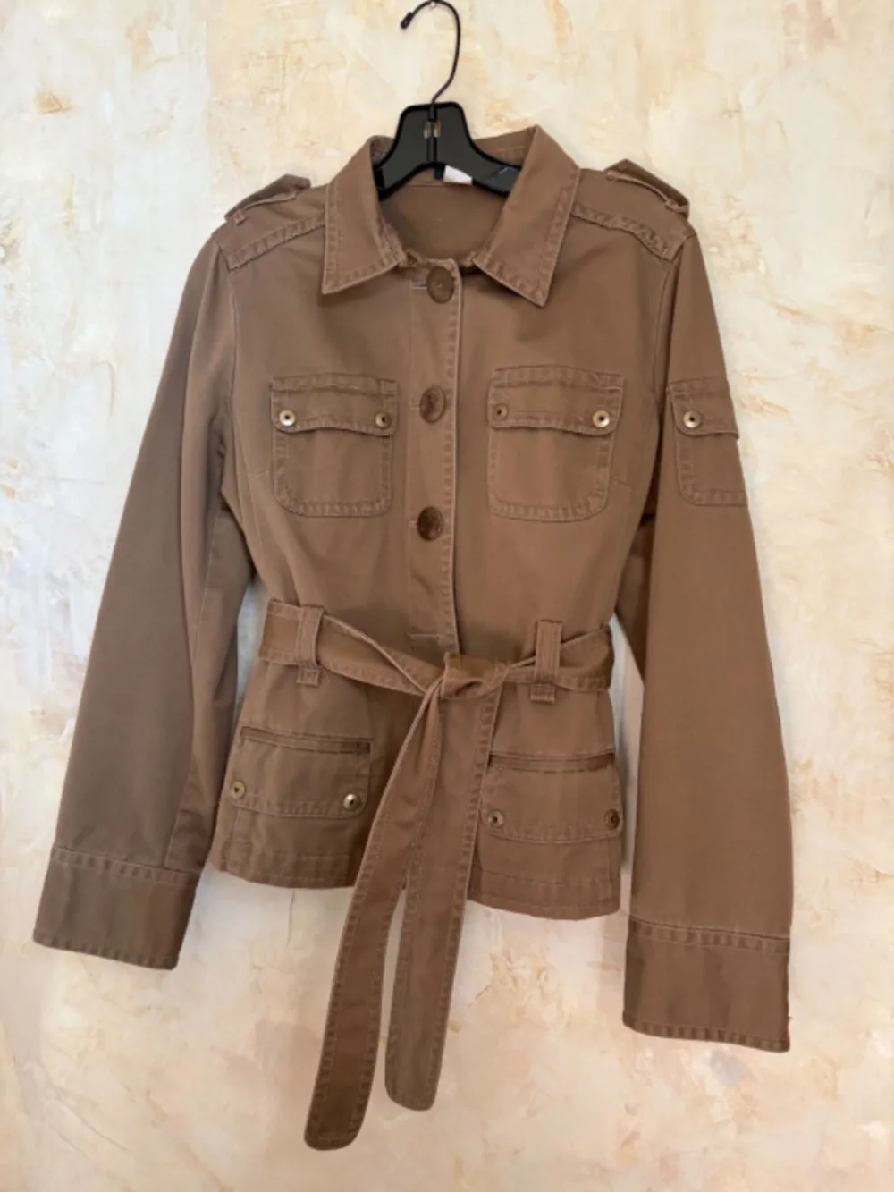 J Crew Safari Jacket Field Cotton